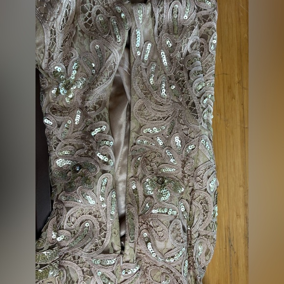 EUC Sue Wong Nocturne- Elegant Sequin Embellished Dress. Size 4 - Picture 7 of 9